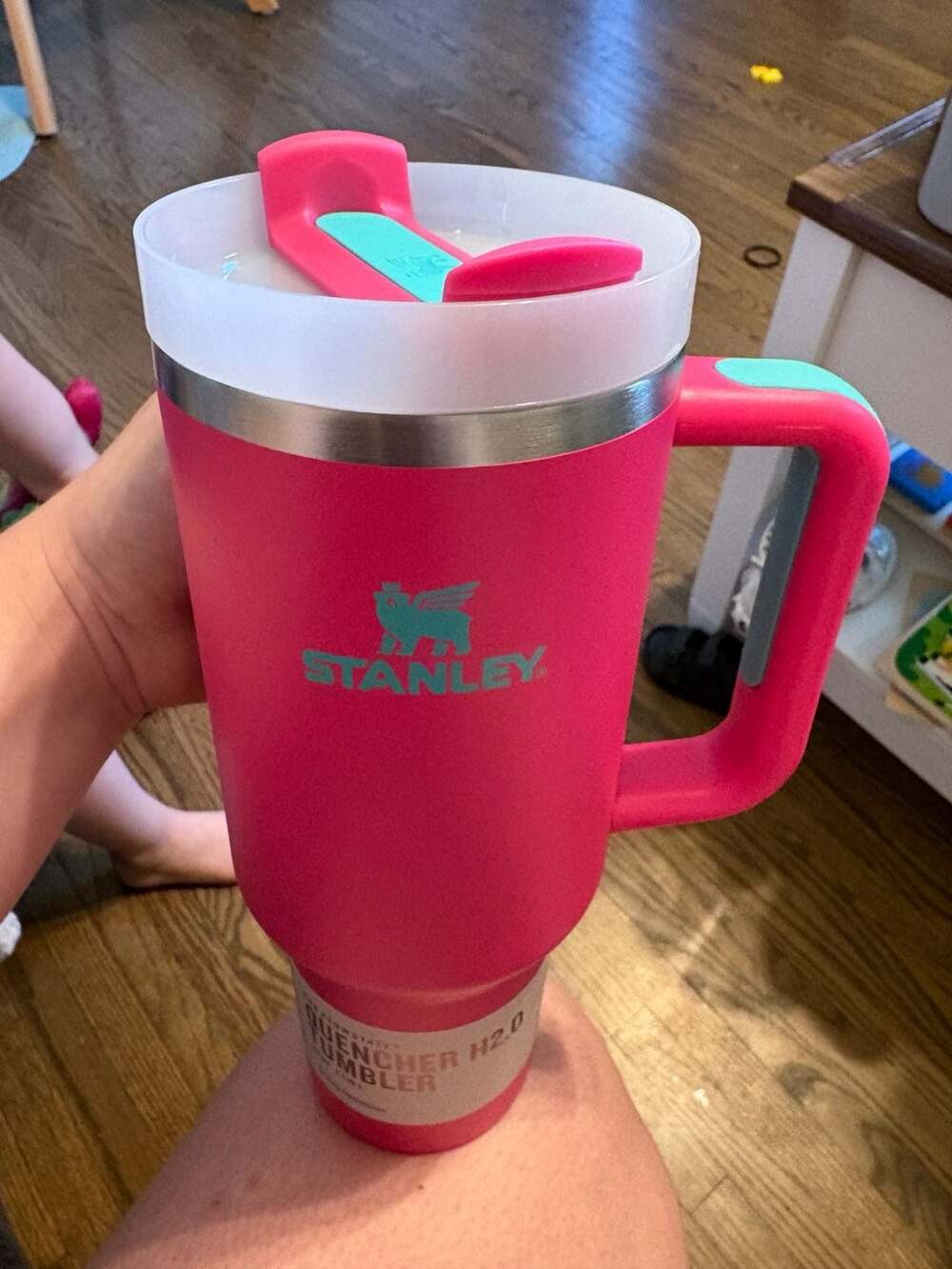 Stanley Heat Wave Collection Passion Pink & Aquamarine Quencher H2.0 40 Oz